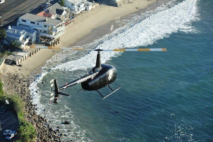 Helicopter Coastline tour