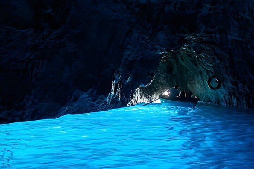 The Blue Grotto (Made up of sea caverns on the southern coast of Malta)