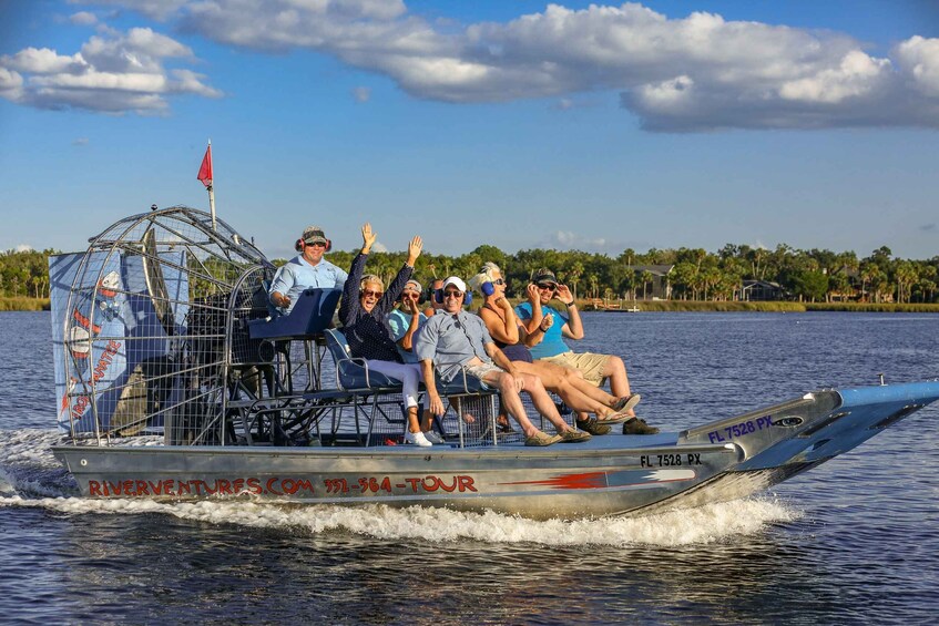 Picture 1 for Activity Crystal River: Snorkel with Manatees & Dolphin Airboat Trip