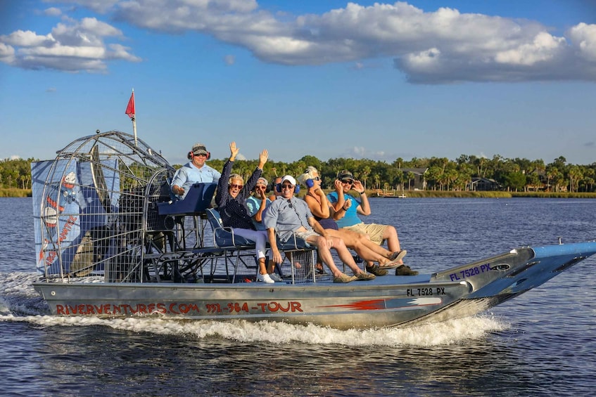 Picture 1 for Activity Crystal River: Snorkel with Manatees & Dolphin Airboat Trip