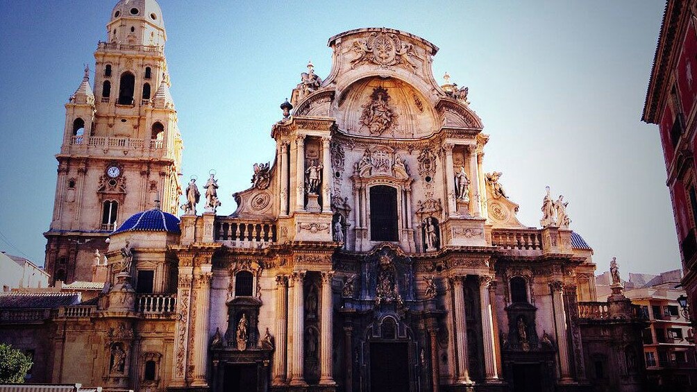 Show item 1 of 5. View of extravagent church in Murcia