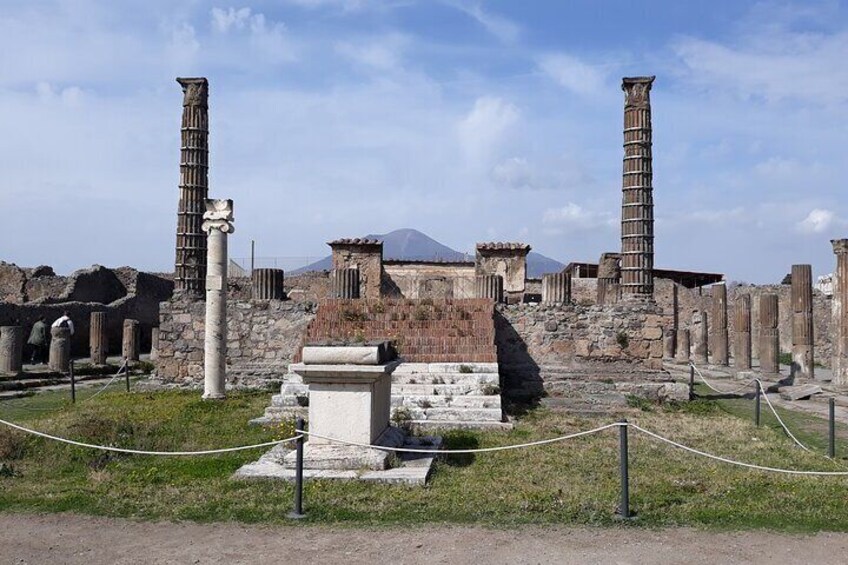 Pompeii Private Day Trip with Lunch and Wine Tasting from Naples