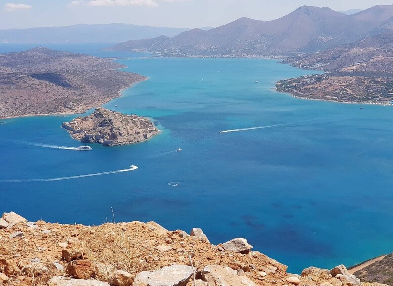 Picture 5 for Activity Agios Nikolaos: Mirabello Bay Speedboat Tour with Snorkeling