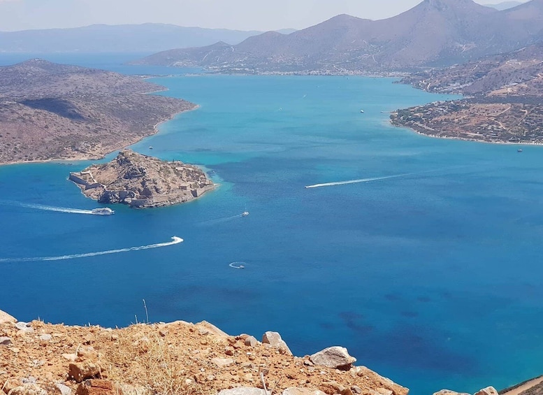 Picture 5 for Activity Agios Nikolaos: Mirabello Bay Speedboat Tour with Snorkeling