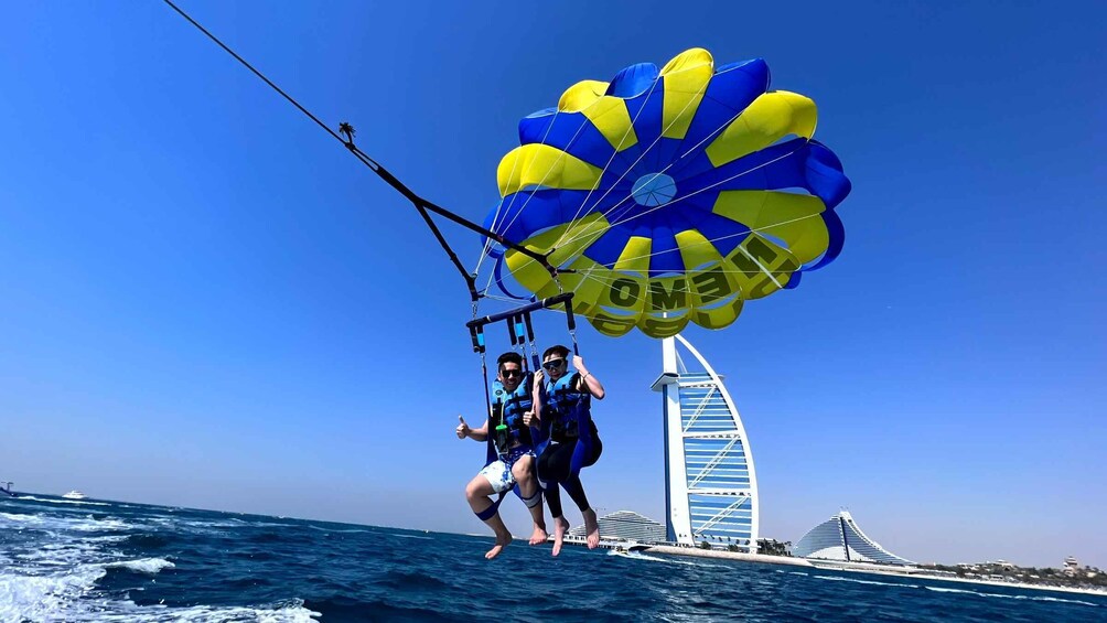 Picture 8 for Activity Dubai: Parasailing Adventure with Stunning Burj Al Arab View