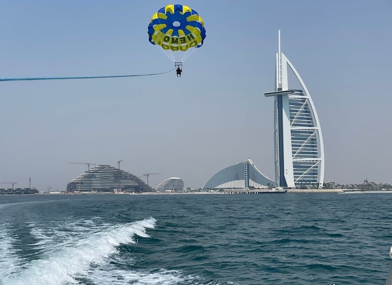 Picture 6 for Activity Dubai: Parasailing Adventure with Stunning Burj Al Arab View