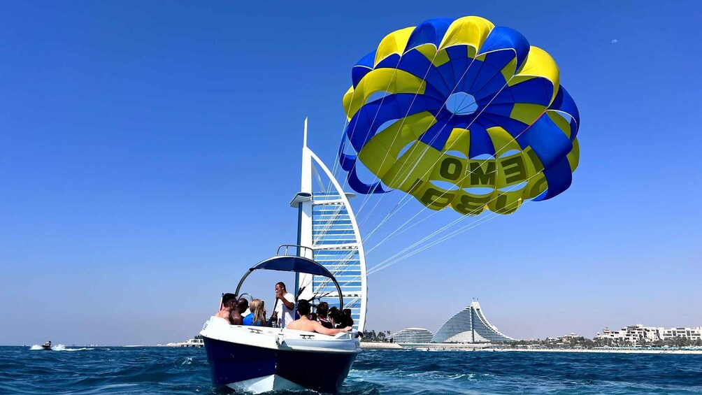 Picture 10 for Activity Dubai: Parasailing Adventure with Stunning Burj Al Arab View