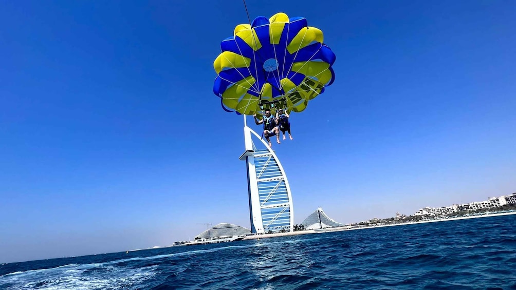 Picture 1 for Activity Dubai: Parasailing Experience with Burj Al Arab View