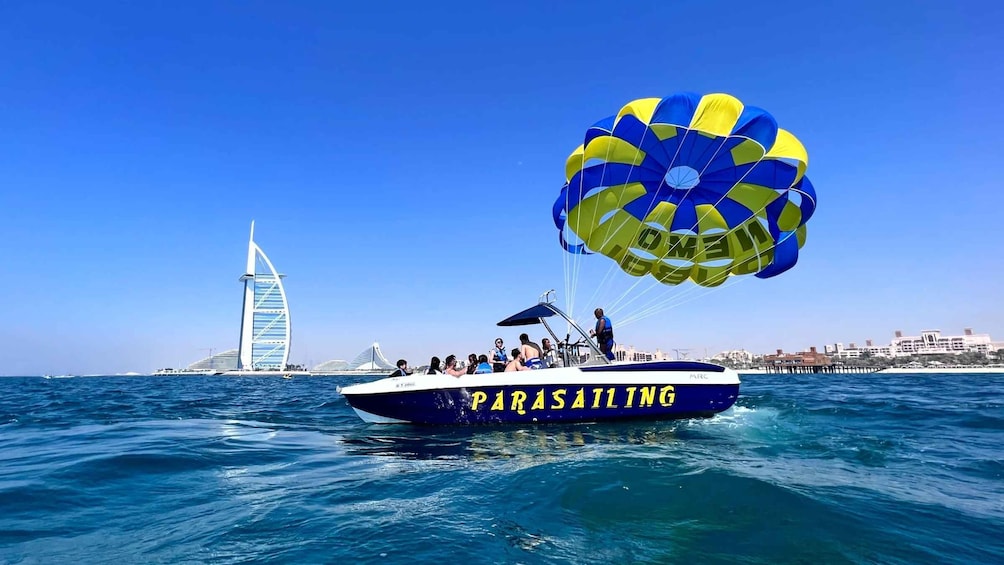 Picture 4 for Activity Dubai: Parasailing Experience with Burj Al Arab View