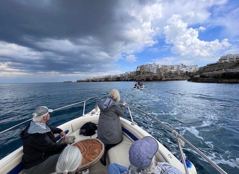 Picture 3 for Activity Polignano: Guided Coastline & Caves Cruise with Swim Break