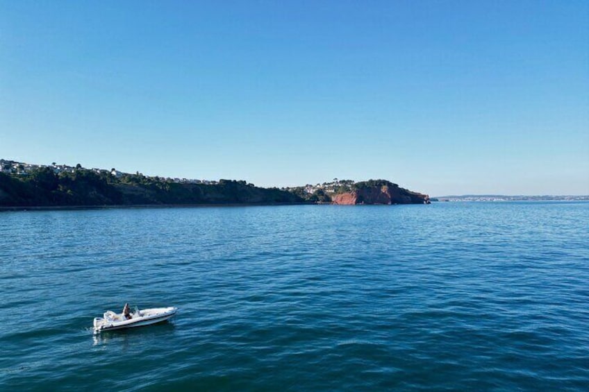 Guided Babbacombe Bay Boat Tour in Exmouth