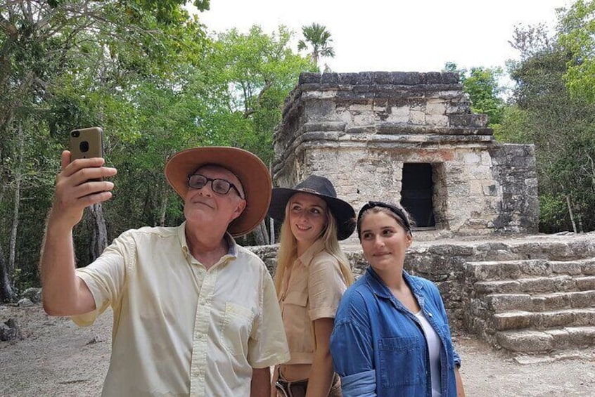 Private Half Day Cultural Tour to Mayan Ruins and Cenote