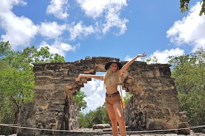 Private Half Day Cultural Tour to Mayan Ruins and Cenote
