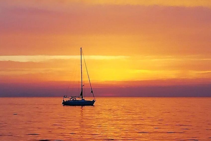 Mykonos South Coast Sunset Safari sailing tour (small group up to 10 guests)