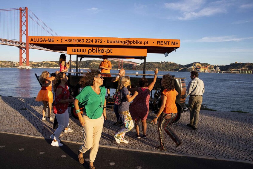 Picture 7 for Activity Fun beer bike by the seafront in Lisbon