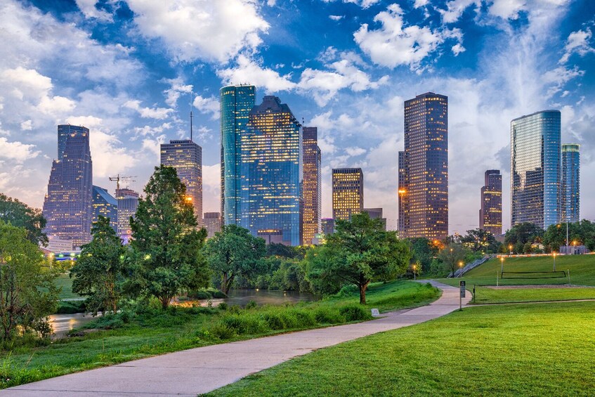 Austin and Houston Self-Guided Driving Audio Tour Bundle