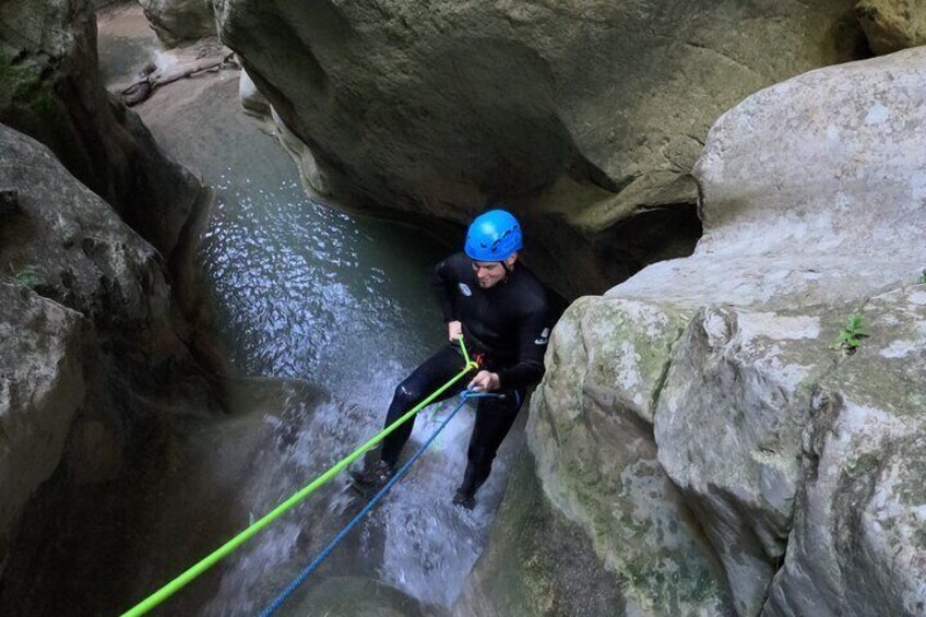 Have fun with 4 Hours of Private Canyoning