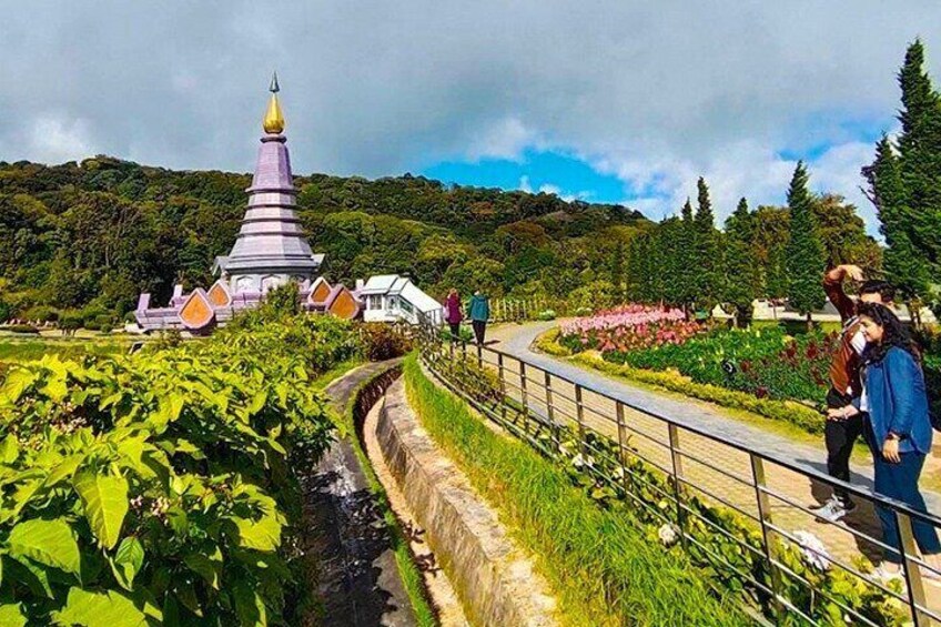 Royal Pagodas: Twin Jewels of Doi Inthanon