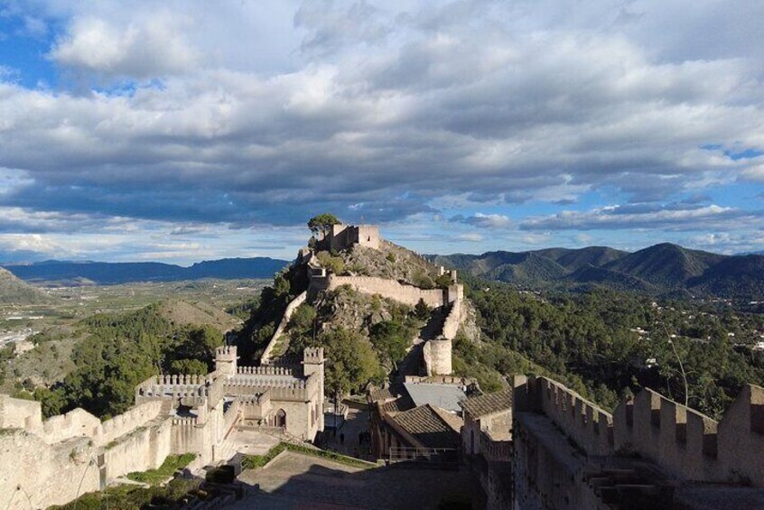 Full-Day Tour in Bocairent Caves and Xativa Castles 