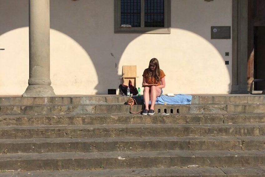 Drawing and Watercolor Workshop in the Heart of Florence