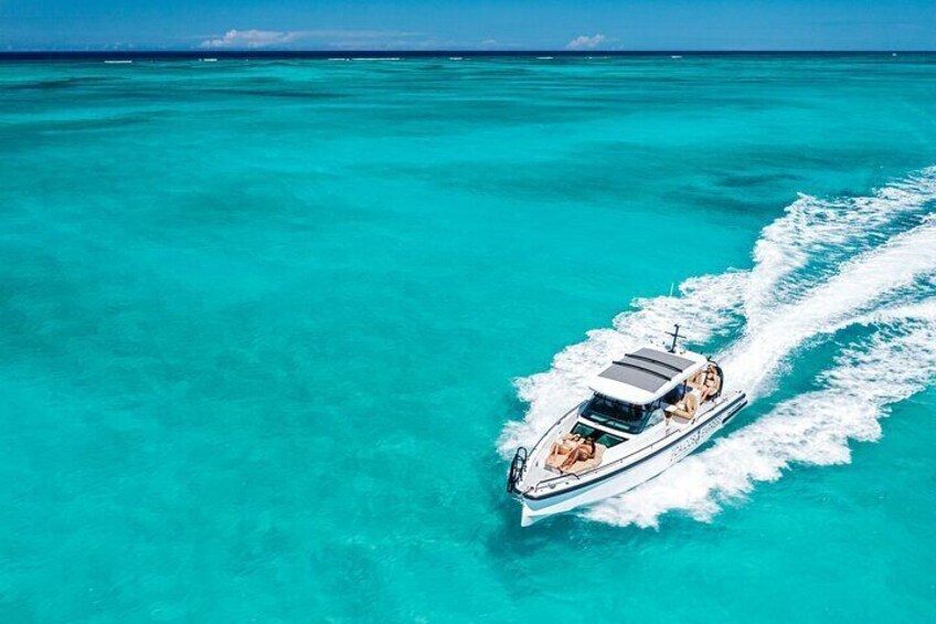 Half Day Private Luxury Axopar Charter in Turks & Caicos