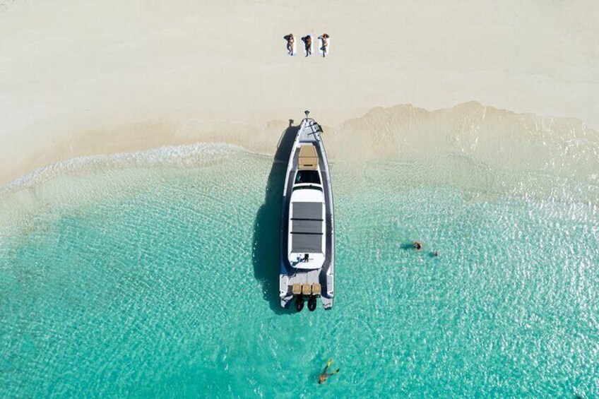 Half Day Private Luxury Axopar Charter in Turks & Caicos