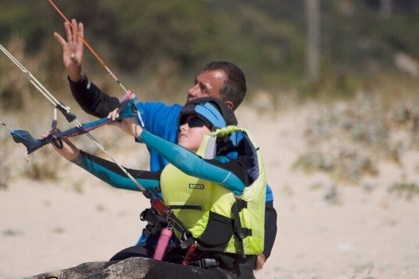 Private Kitesurf lessons. Semi-Private Kitesurfing lessons. Fee.