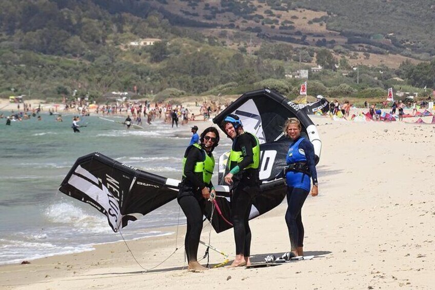 Private Kitesurf lessons. Semi-Private Kitesurfing lessons. Fee.