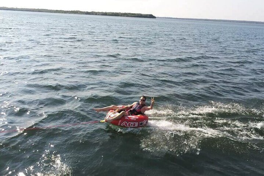 Very comfortable on the buoy!