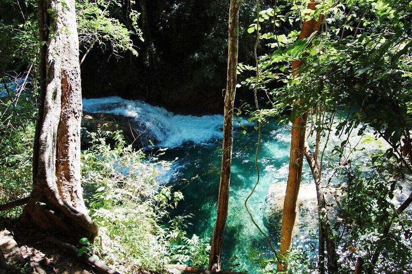 Llano Grande Waterfalls guided tour from Huatulco