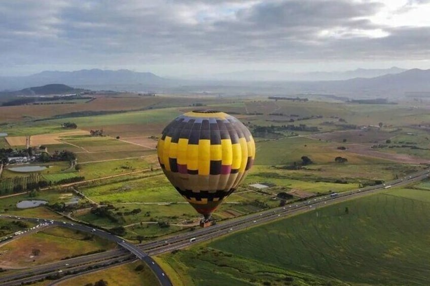  Private Hot Air Balloon Tour in Stellenbosch