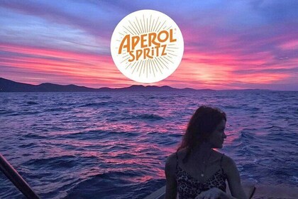 Tour romántico de lujo en barco con Aperol Spritz
