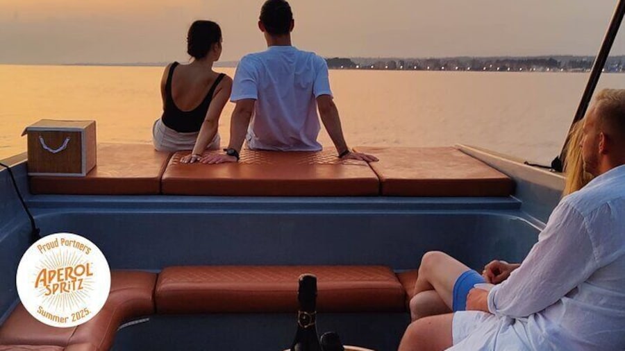 Romantic Zadar Sunset Boat Tour with a Glass of Aperol Spritz