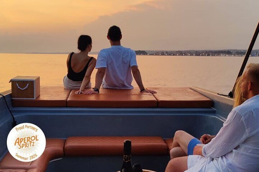 Romantic Zadar Sunset Boat Tour with a Glass of Aperol Spritz