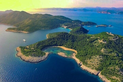 Private south Mljet & west Elafiti islands tour