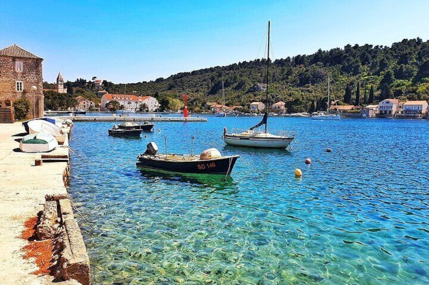 Private south Mljet & west Elafiti islands tour