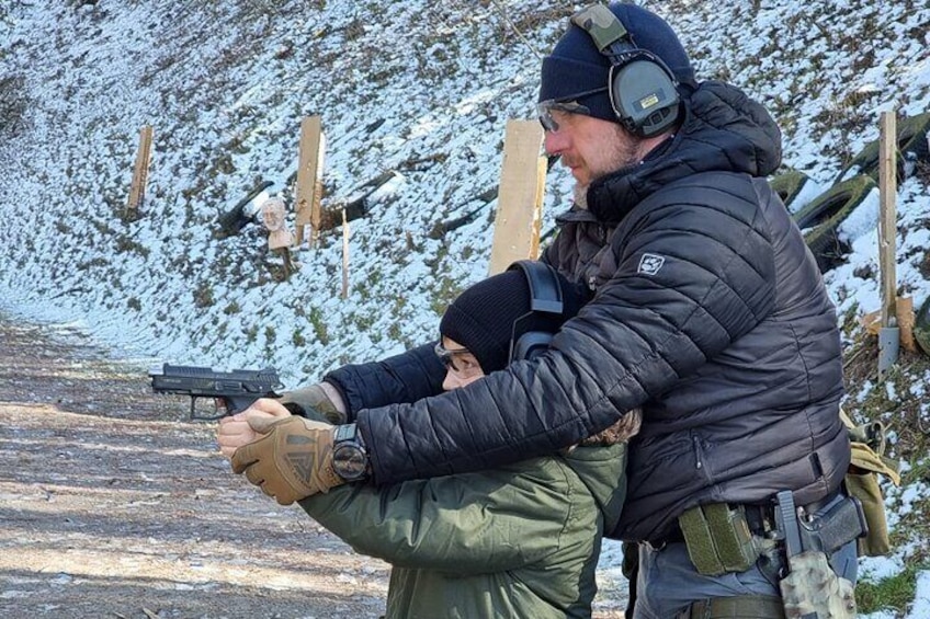 Private Shooting Range Combat Training from Krakow