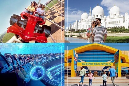 Visita A Ferrari World Y Mezquita Sheikh Zayed