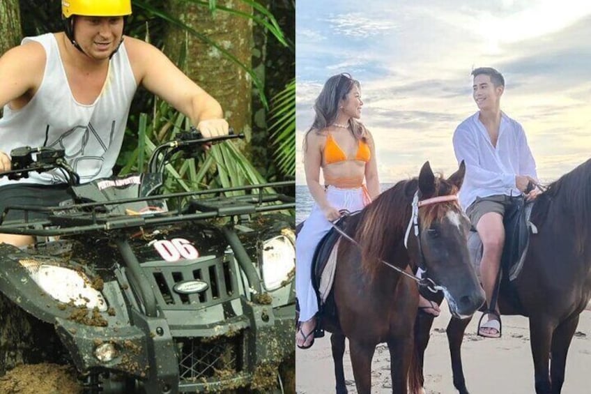 Combo package ATV Ride Ubud and Horse Riding in Seminyak