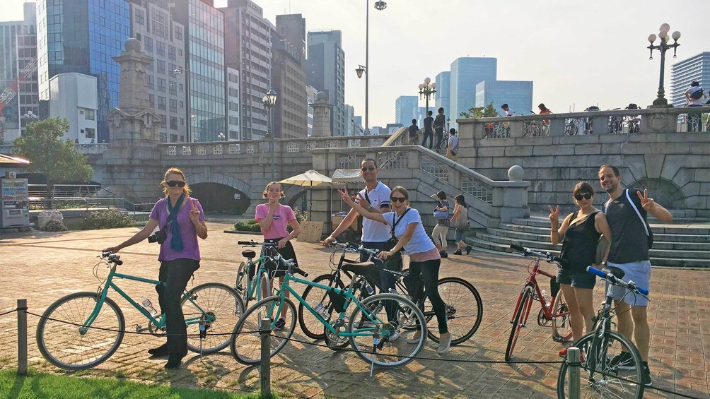 Show item 2 of 5. Sunny day on the Cycling Tour of Osaka