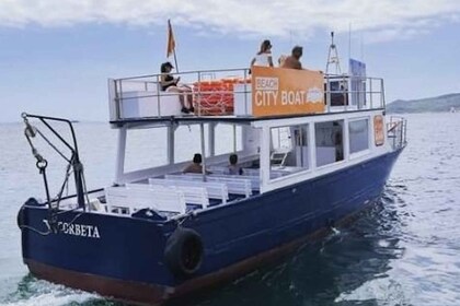 Ibiza : Transfert en bateau vers Playa d'en Bossa et Figueretes