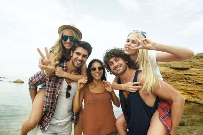 Falassarna Beach Group photo