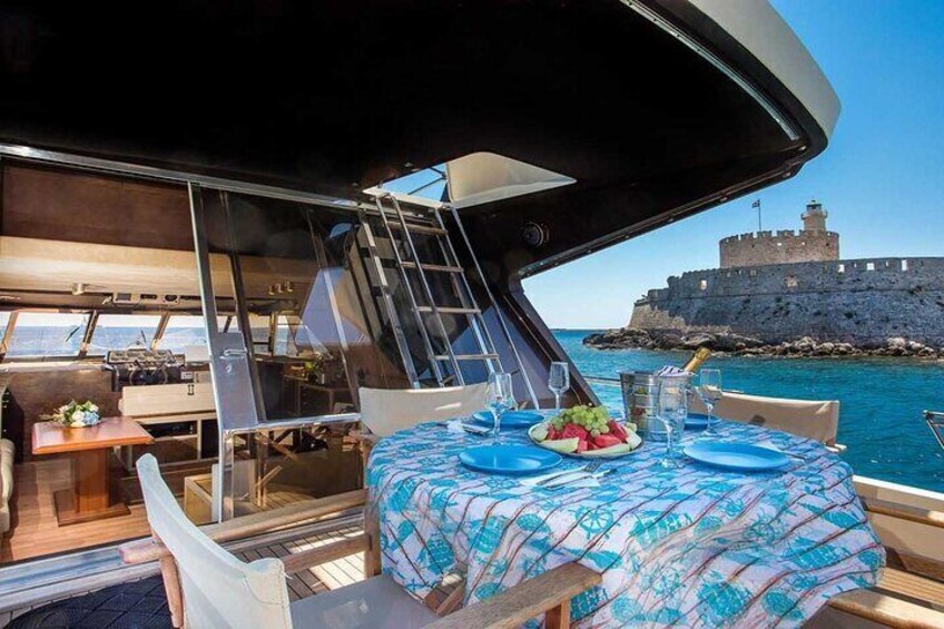 Half-Day Private Yacht Cruise in Rhodes
