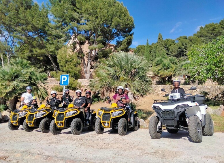 Alcudia: Quad Sightseeing Tour with Viewpoints