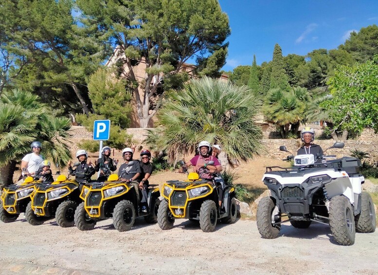 From Port d'Alcudia: 2-Hour Sightseeing Quad Tour