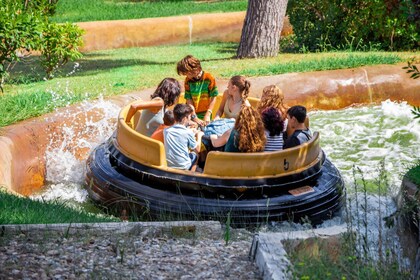 Zaragoza: Combo Amusement Park and Aquarium entry ticket