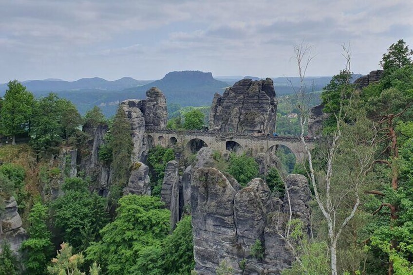 Full Day Hiking Tour in Bohemian and Saxony Switzerland 