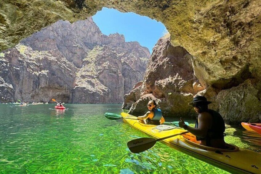 Private Emerald Cave Kayak Tour in Las Vegas