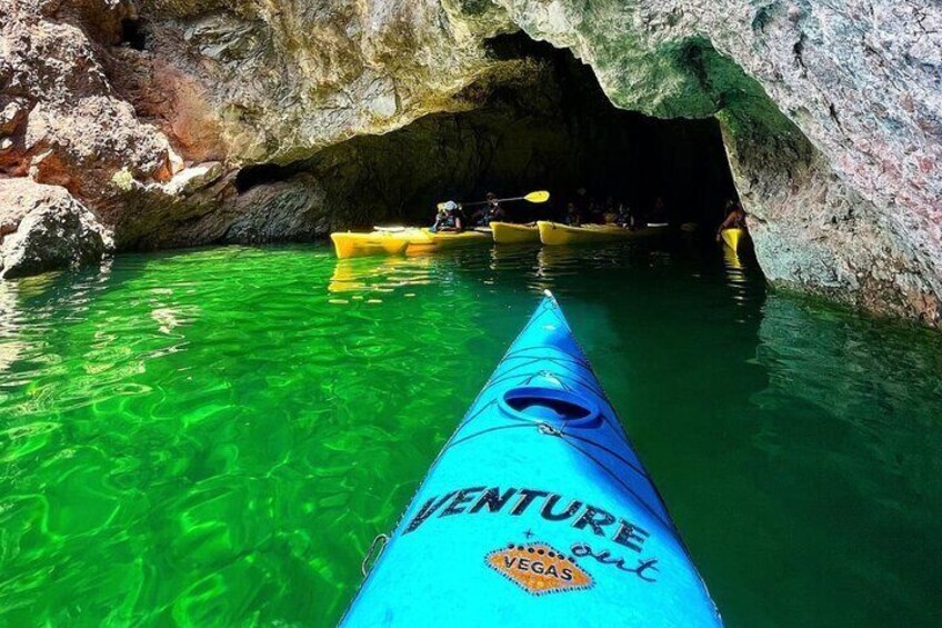 Private Emerald Cave Kayak Tour in Las Vegas