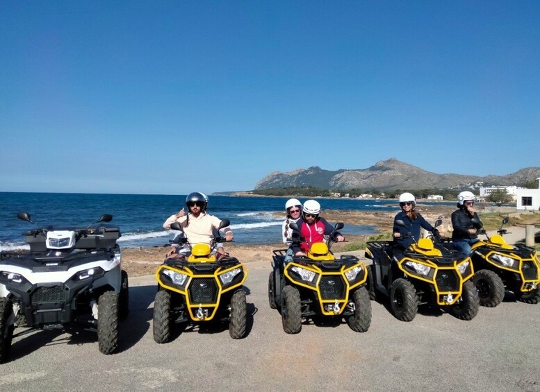 Picture 2 for Activity From Port d'Alcudia: 3-hour Quad Sightseeing Tour